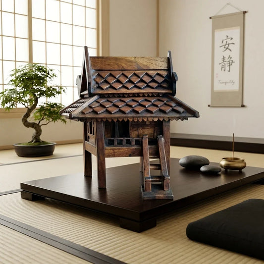 Where should I place a spirit house on my property?