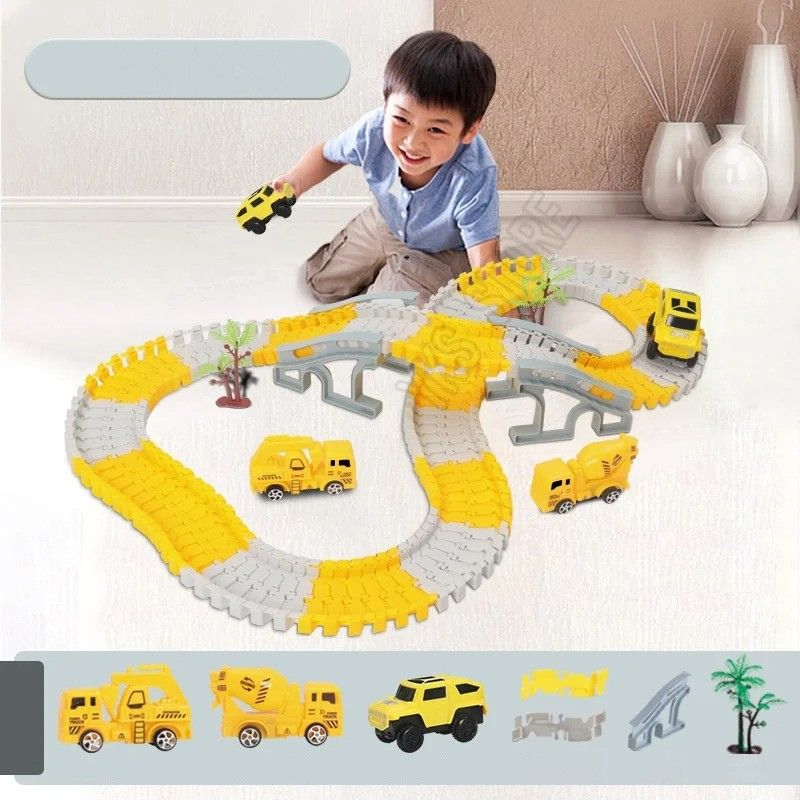 Flexible Race Track  Car Toy