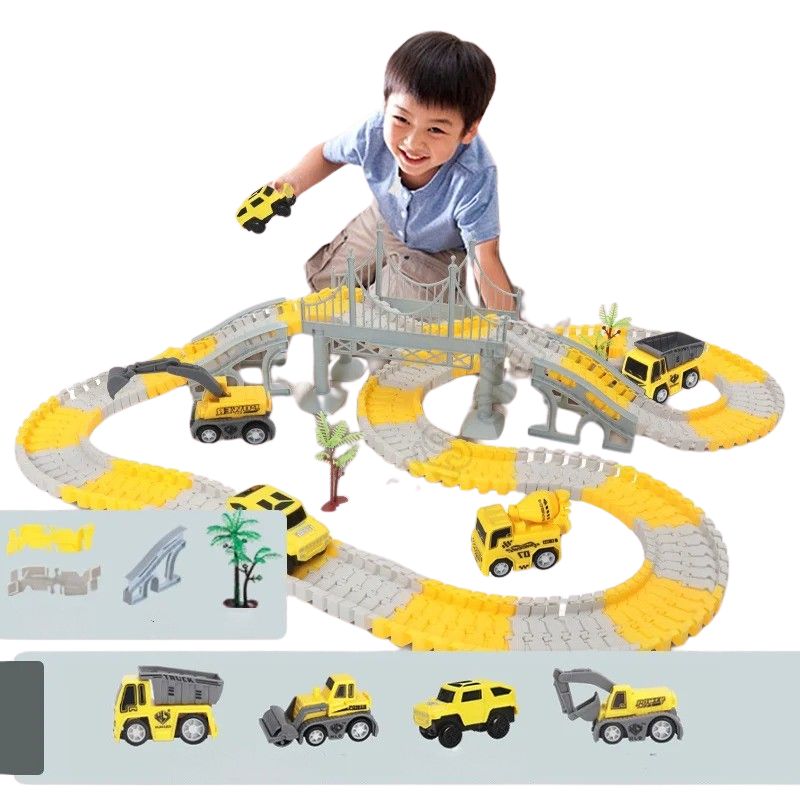 Flexible Race Track  Car Toy