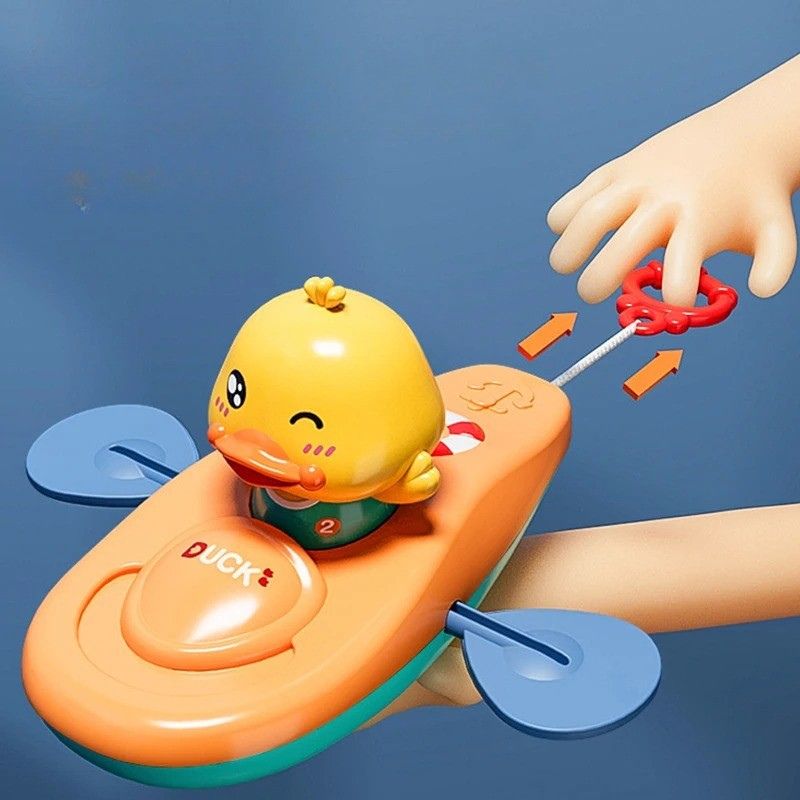 Yellow Duck Kayak Toy