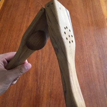 Heavy-Duty Thai Teak Wood Lemon & Lime Squeezer