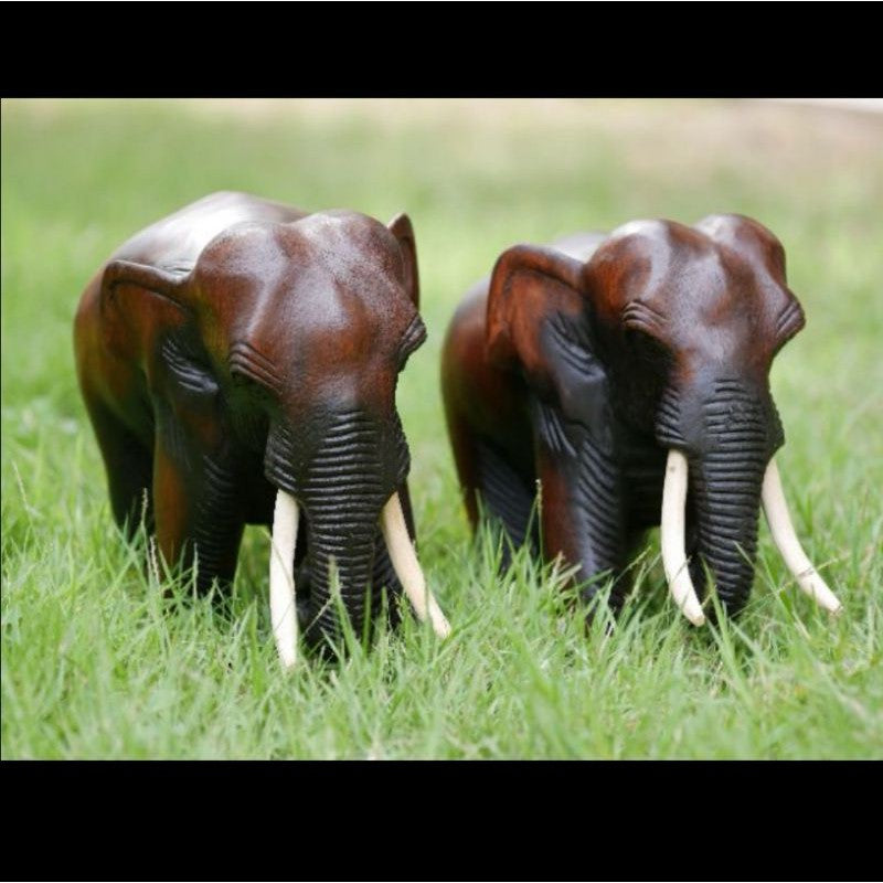 elephant wood carving elephant wood statue