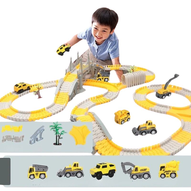 Flexible Race Track  Car Toy