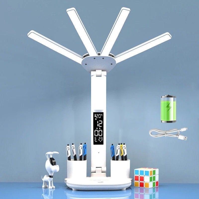 Rechargeable desk lamps
