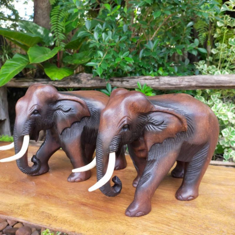 elephant wood carving elephant wood statue