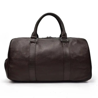 Luxury genuine leather travel bag