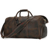 Luxury genuine leather travel bag