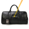 Luxury genuine leather travel bag