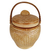 Handicraft Woven Round bamboo bag