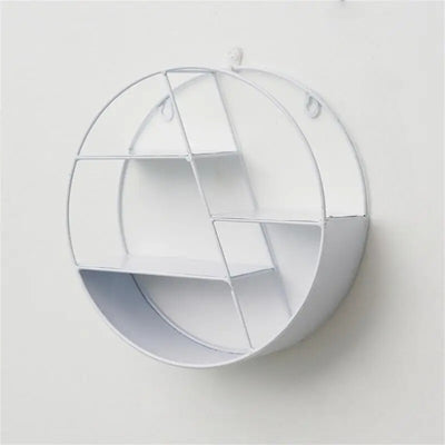 Decorative wall mounted shelf