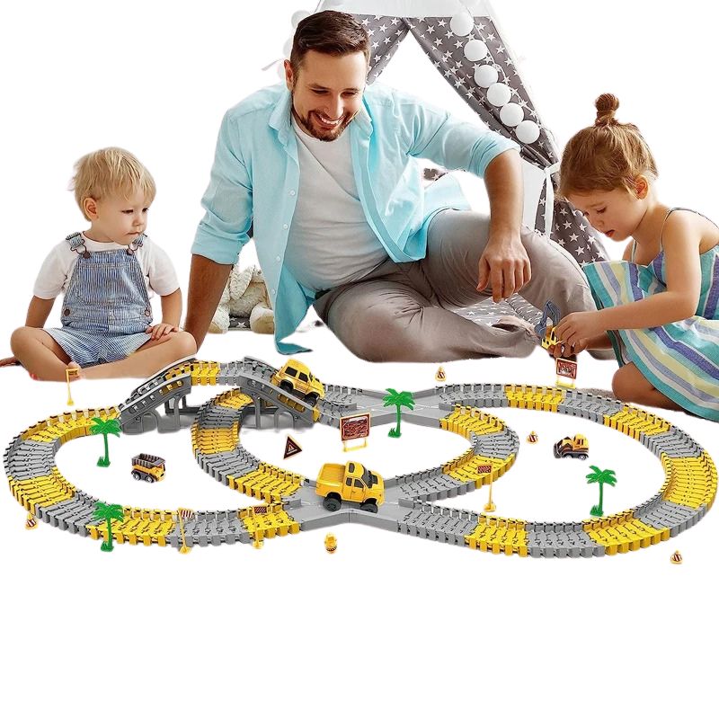 Flexible Race Track  Car Toy