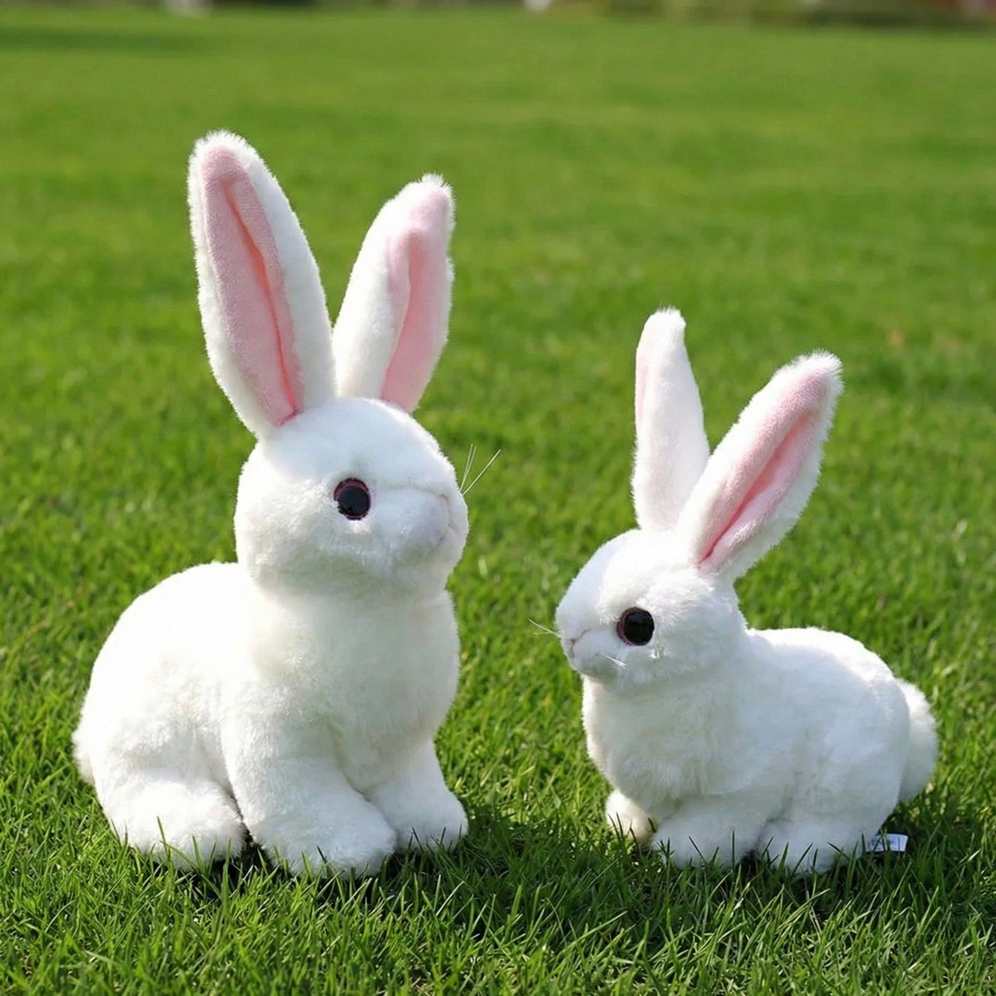 Premium Soft Faux Fur Bunny Plush