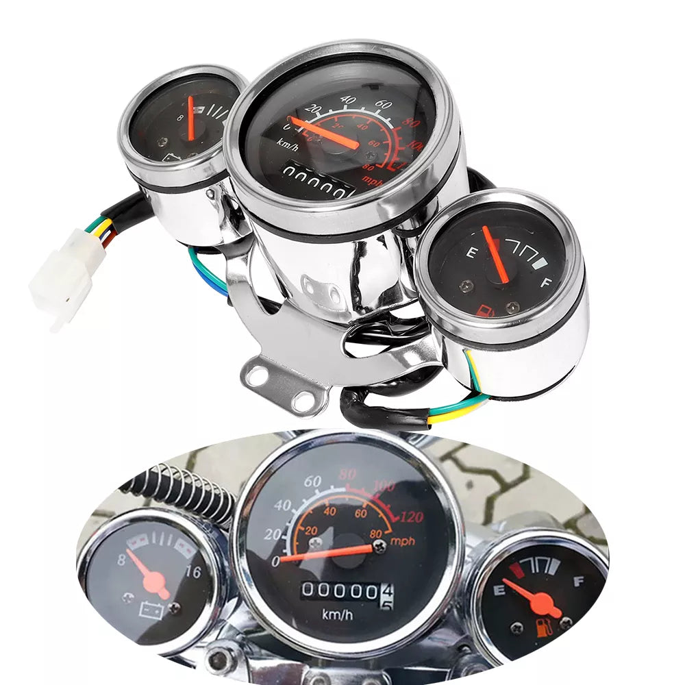 Universal Motorcycle Meter Gauge