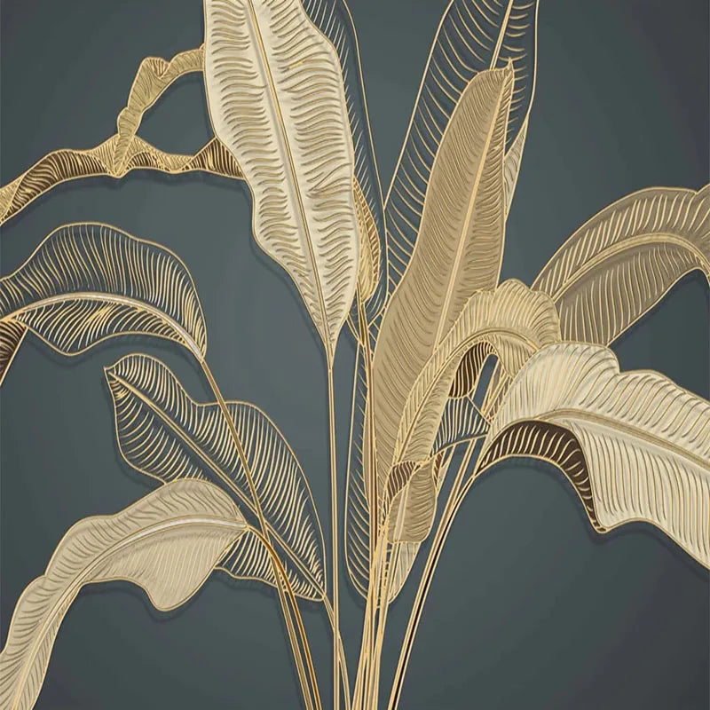 Luxury Banana Leaf Mural  Wallpaper