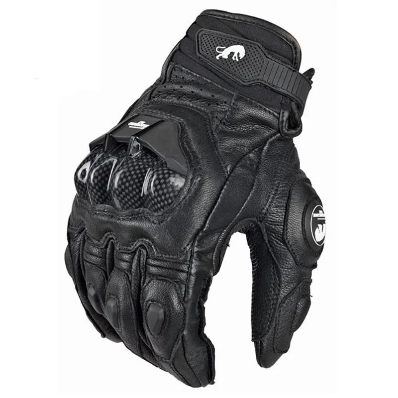 Leather Motorcycle Gloves