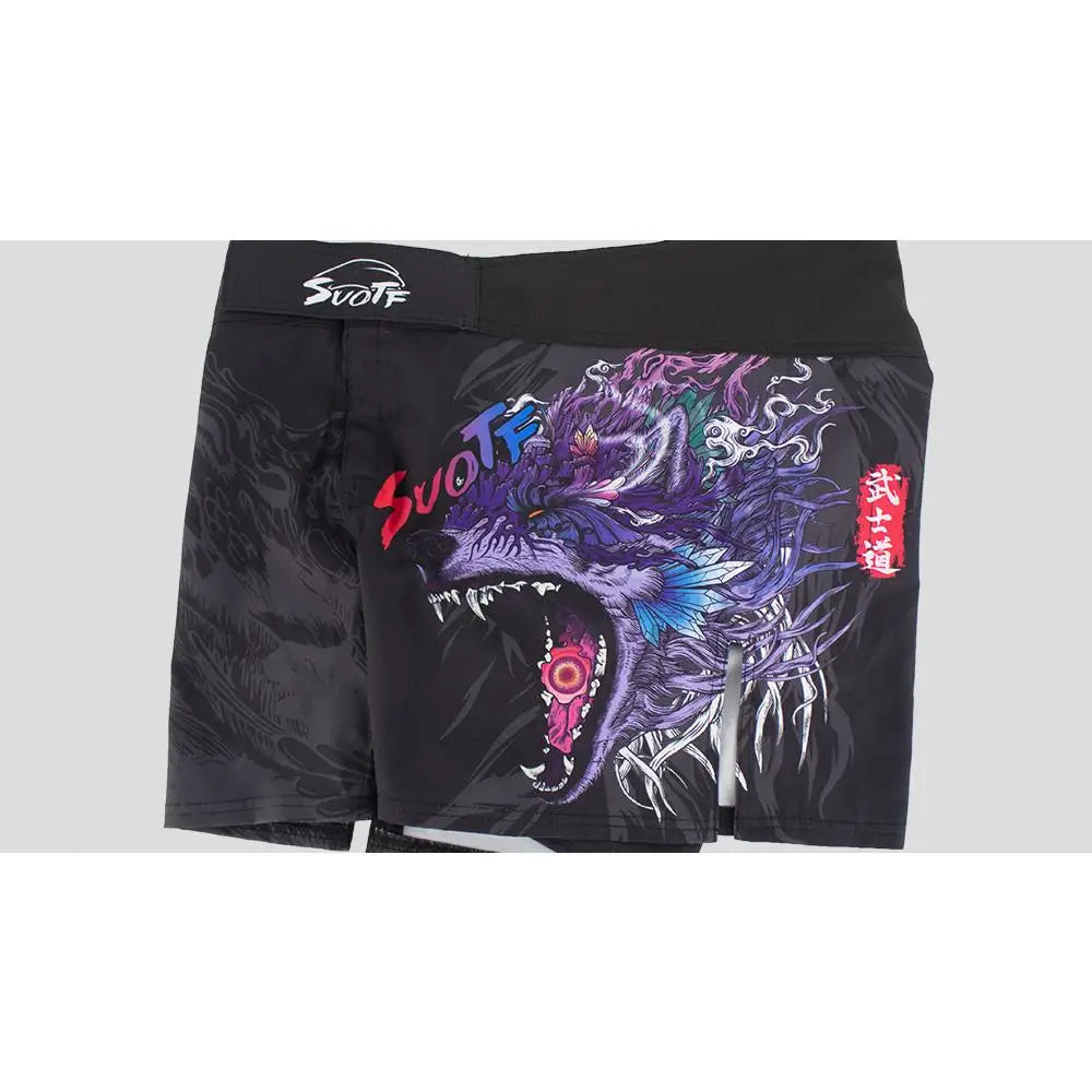 Fierce Wolf MMA Shorts