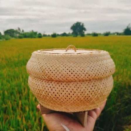 Bamboo Sticky Rice Steamer Basket for Rice Cookers