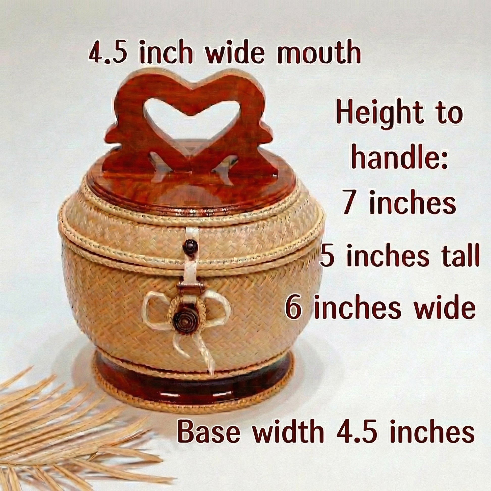 Thai Sticky Rice Serving Basket