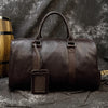 Luxury genuine leather travel bag