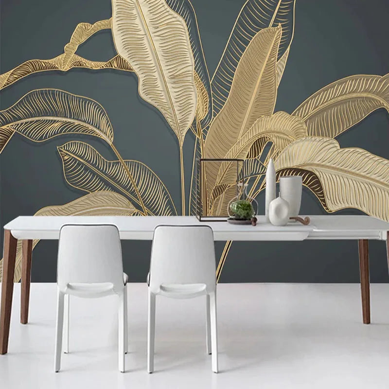 Luxury Banana Leaf Mural  Wallpaper