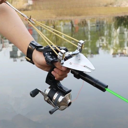 Laser Slingshot Fishing