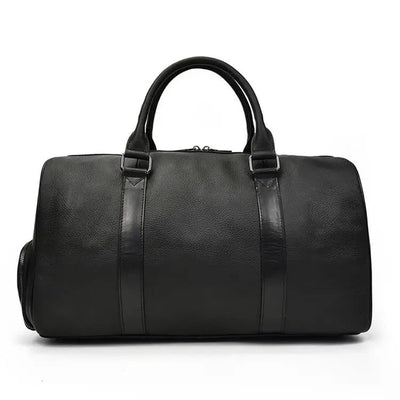 Luxury genuine leather travel bag