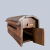 Handcraft Thai Barnhouse Teak Mailbox