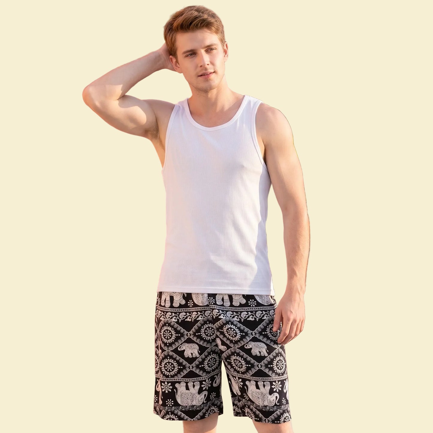 Authentic Thai Elephant Shorts 