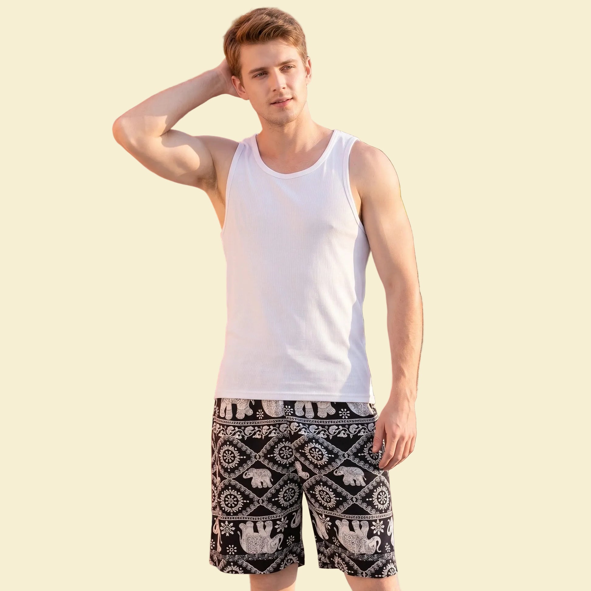 Authentic Thai Elephant Shorts 