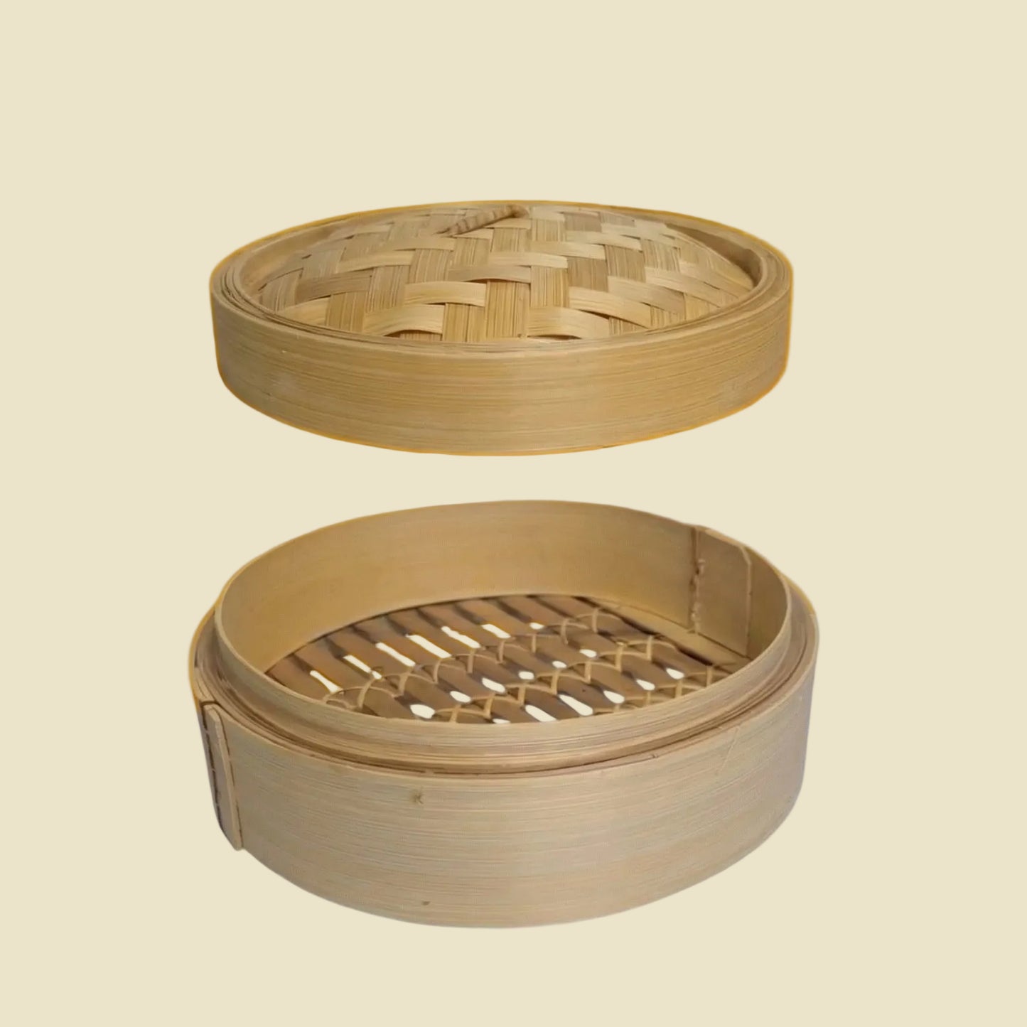 Premium Bamboo Steamer Basket for Bao & Dumplings