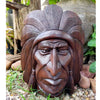 Hand Carved wood  Native American  Wall Decor