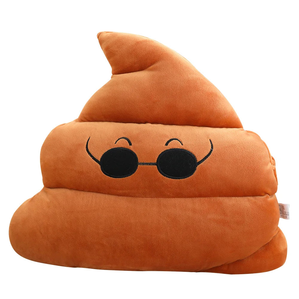 Funny Emotional Shit Plush Pillow