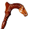 Horse handle Wooden Walking Stick Canes