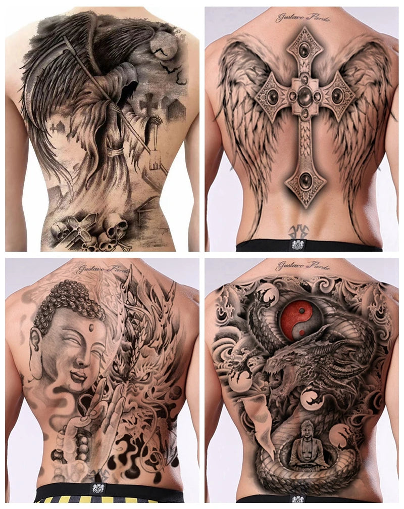 Full Back Tattoo 