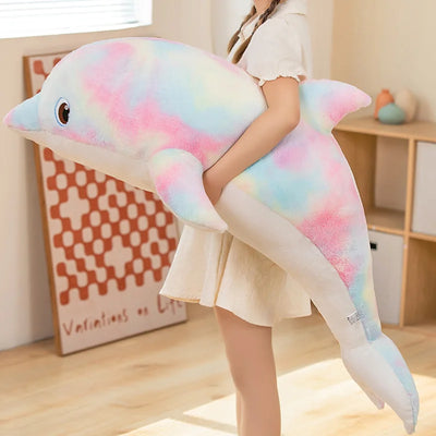 giant dolphin stuffed animal