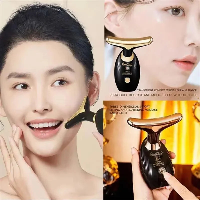 Mini Microcurrent Facial Massager: Skin Lifting & Anti-Aging Device