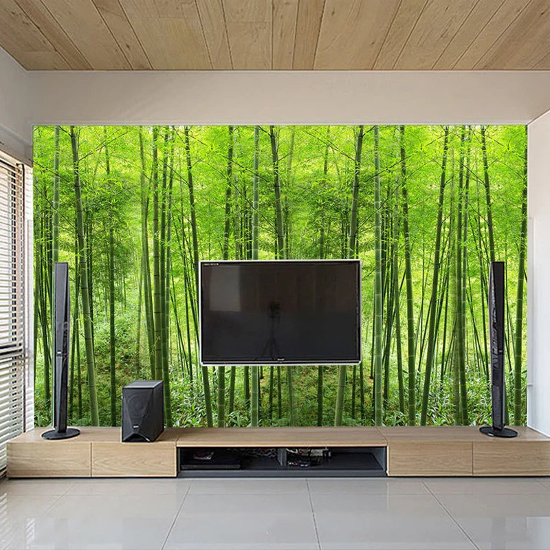 Bamboo Forest Mural Wallpaper