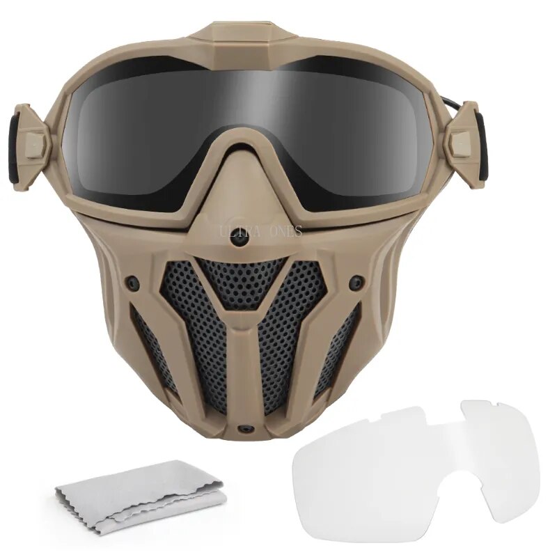 Anti-fog Tactical Full Face Mask