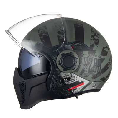 Modular Full-Face Helmet  Motorcycle