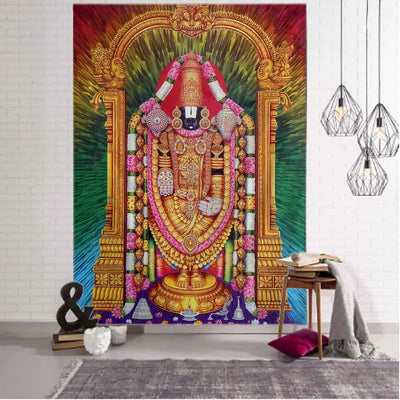 Mandala Indian Tapestry  Wall Hanging