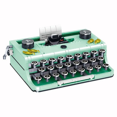 Retro Typewriter Building Blocks