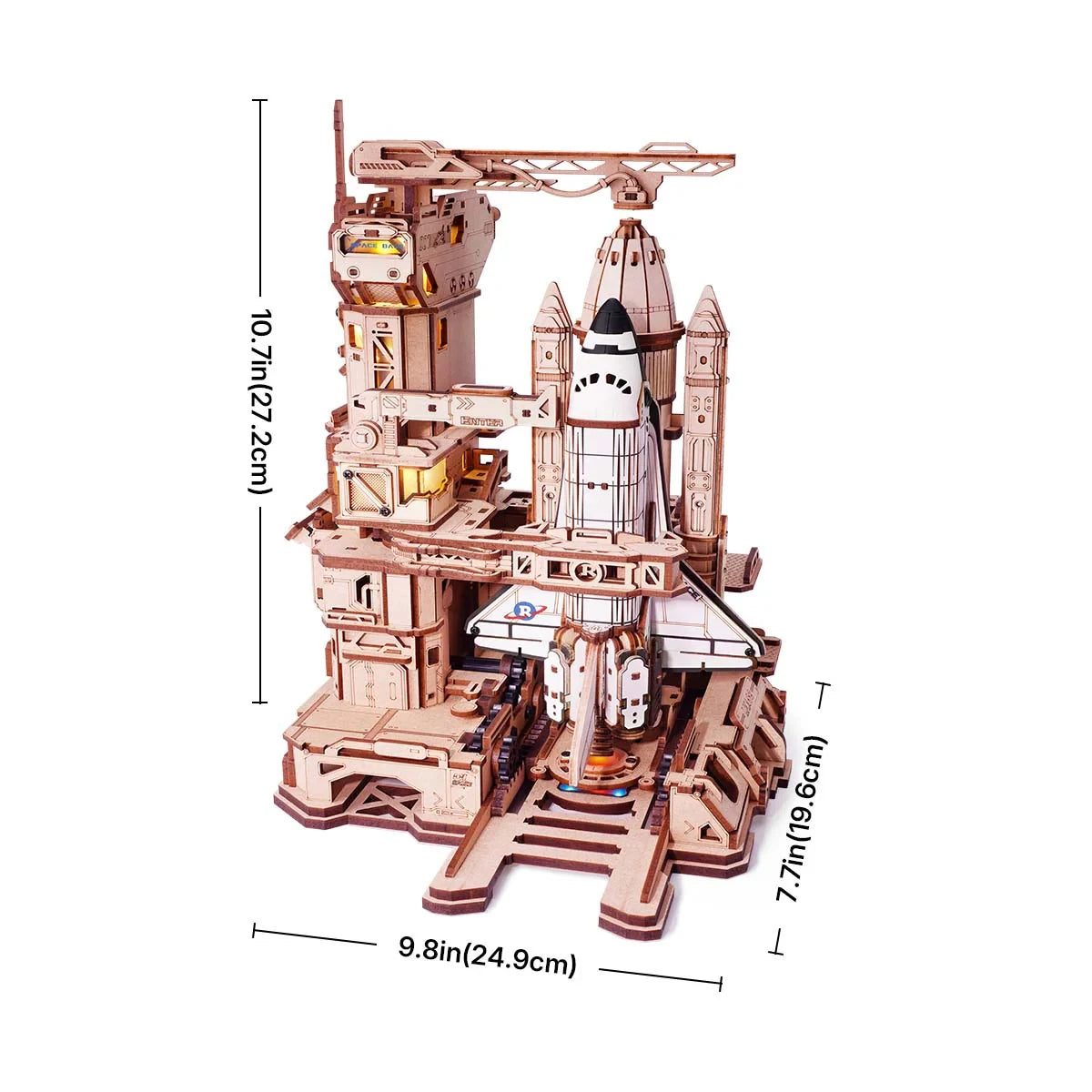 Wooden Space Shuttle