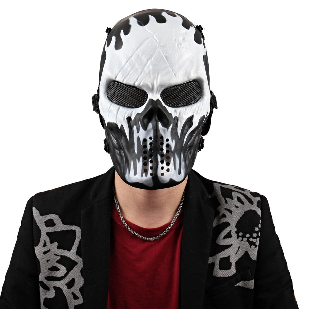 Full Face Airsoft Skull Mask