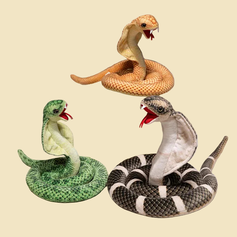 giant king cobra plush toys