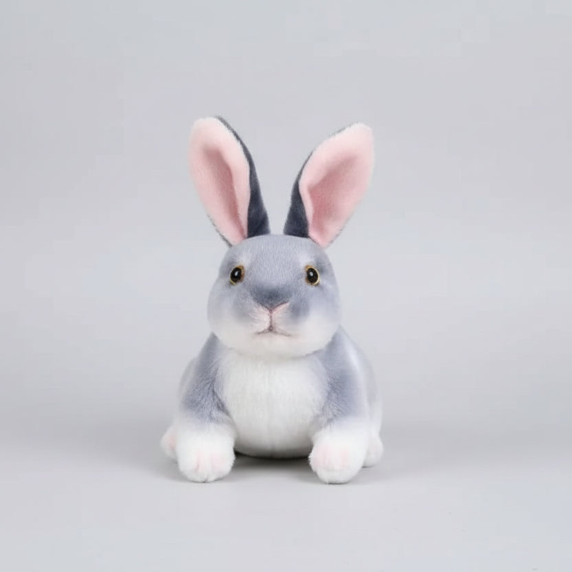 Realistic 16cm rabbit plush