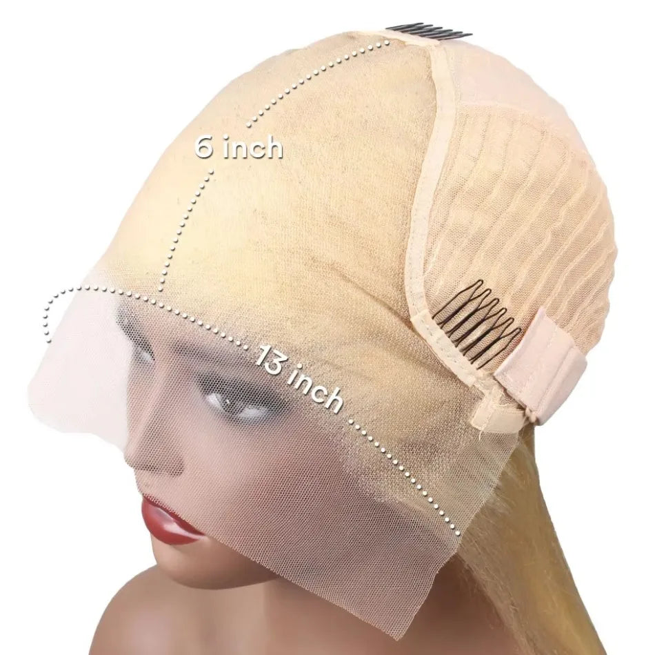 Straight blonde wigs