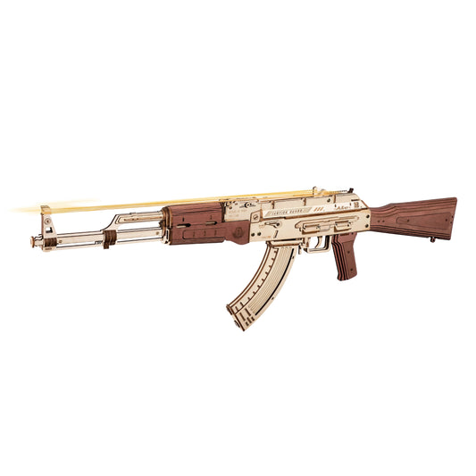 3D Wooden AK47 Puzzle Toy