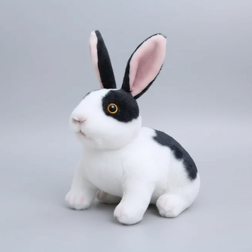 Realistic 16cm rabbit plush