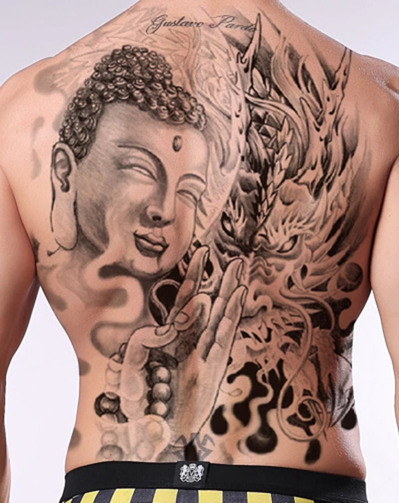 Full Back Tattoo 