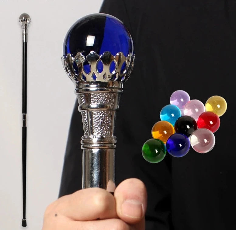 Crystal Ball Walking Cane